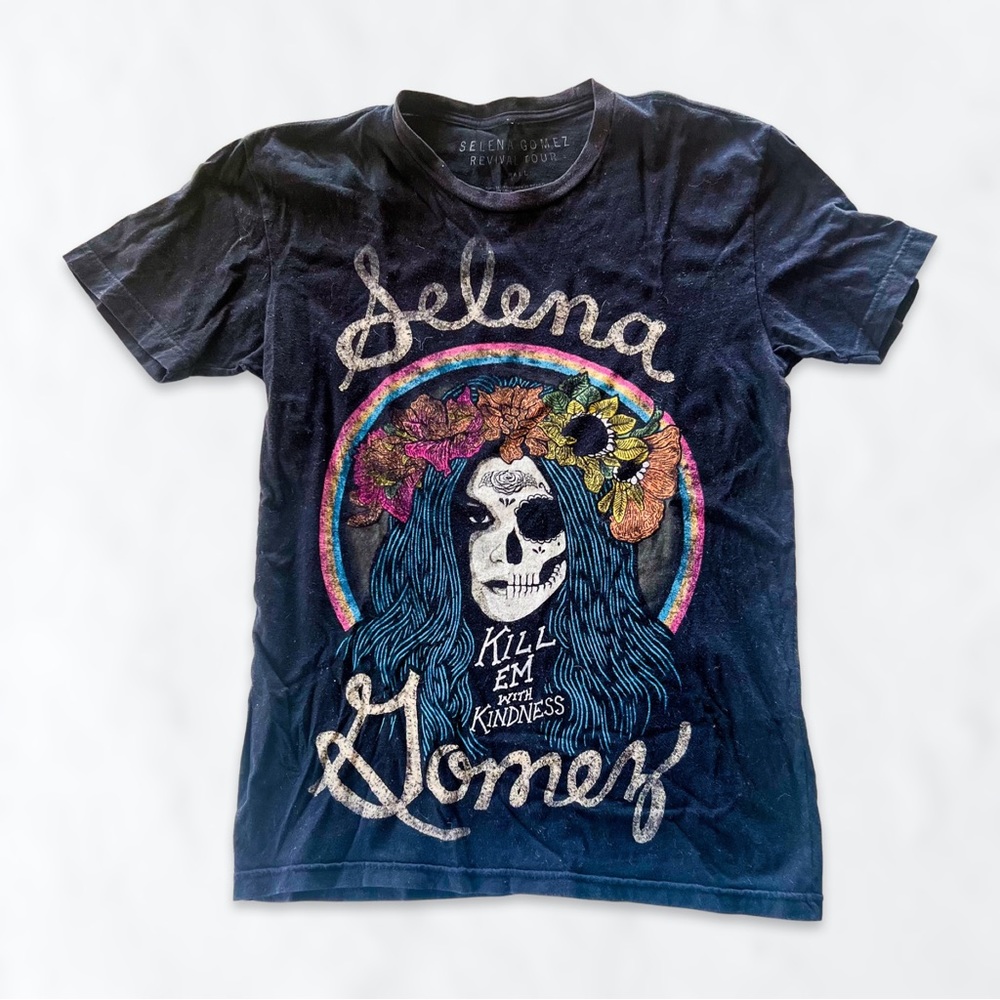 Selena Gomez Revival Tour Merch - Kill ‘Em With Kindness Shirt